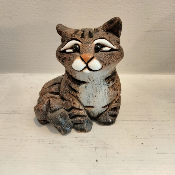 Vintage Art Vintage Artesania Rinconada Cat Scuplture Poshmark